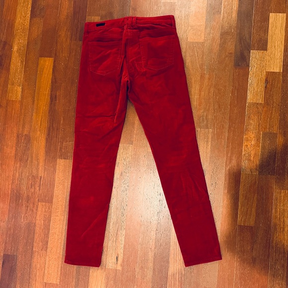 Kut Diana skinny, stretch corduroy in deep red; excellent condition! - Picture 6 of 6